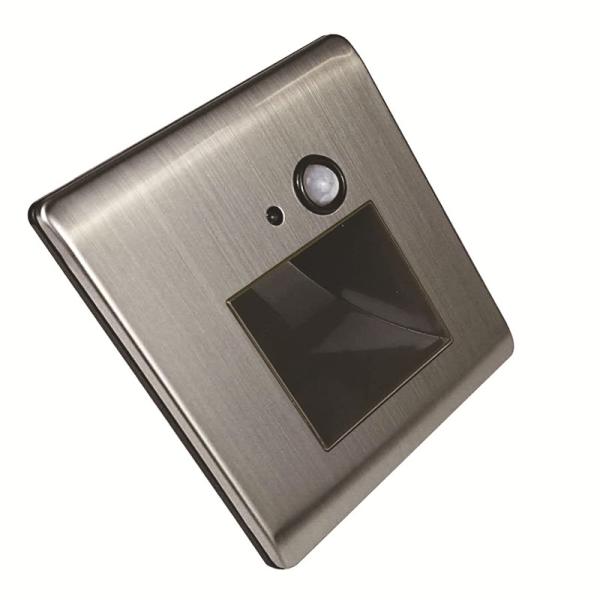 Home Decoration Indoor Step Light with Curved Plate and Sensor Control 3000K/4000K CCT