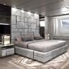 Buy cheap ROHS Hotel King Size Upholstered Bed Bedroom Furniture Sets from wholesalers