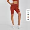 Buy cheap 80%Nylon 20%Spandex 8" Women'S Plus Size Workout Shorts With Waist Pocket from wholesalers