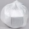 Buy cheap 7 Gallon 6 Micron 20" x 22" Plastic Garbage Bags, HDPE Material White Colour from wholesalers