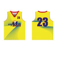 Buy cheap UV Protection Mesh Basketball Jerseys , XS-4XL Basketball Team Apparel product