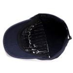 ODM Vintage Cotton Washed Distressed Baseball Cap Twill Plain Adjustable Black