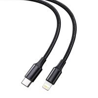 Buy cheap Black Color USB Fast Charging Cable With Nylon Braided Cover 10Gbps Transfer product
