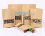 Food Packaging Kraft Bread Packing Paper Bag With pressure sensitive adhesive
