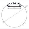 Buy cheap Diameter 120mm Round LED Extrusion Light Aluminium Housing Suspended from wholesalers