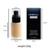 Buy cheap Private Label Makeup Foundation Full Coverage Liquid Foundation Wholesales No Logo 12 Colors Female Waterproof Body Foundation from wholesalers
