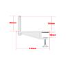 Buy cheap Plastic Table Tennis Table Net Clip Post Set For Adults / Ping Pong Accessories from wholesalers