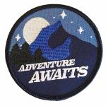 Time Traveler Woven Badges Personalised Embroidered Iron On Badges