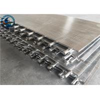 Buy cheap Professional Stainless Steel Wedge Wire Grates Customization Acceptable product