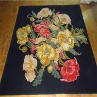 Buy cheap Chinese Style Handmade Woollen Carpet / Hand Tufted Wool Rug Firproof Feature product