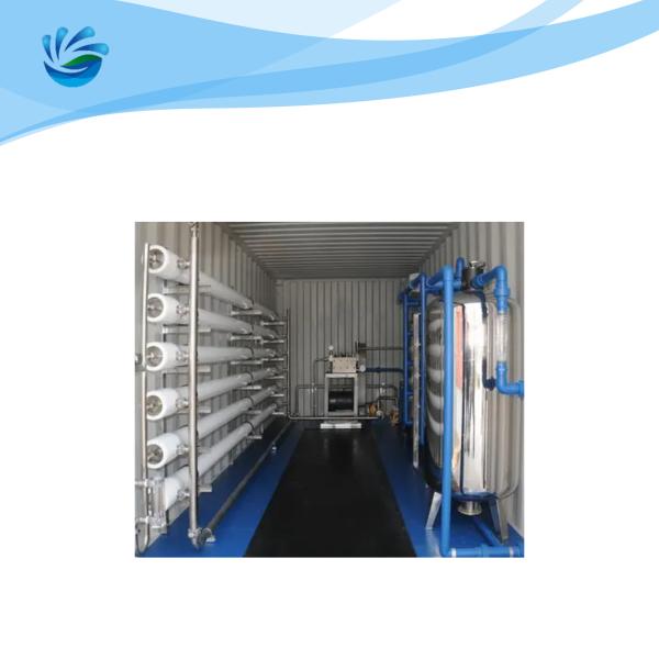 Buy cheap 2000LPH Containerized Water Treatment System Seawater Desalination Plant from wholesalers