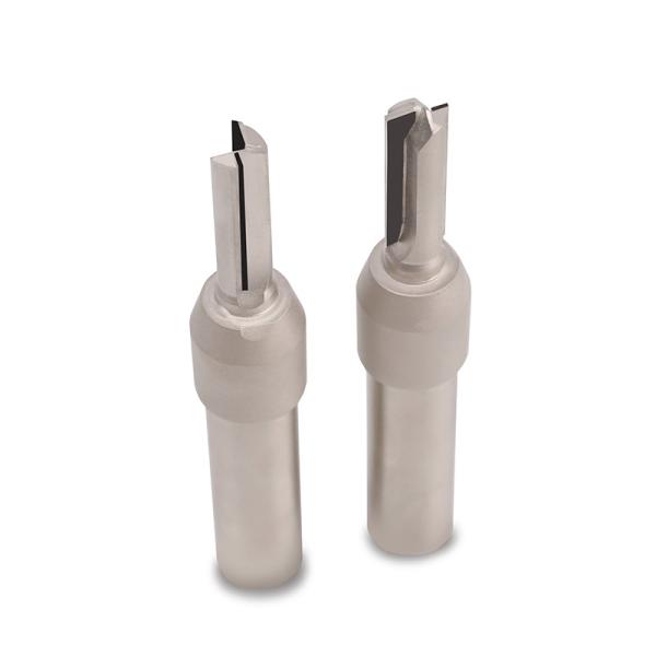 Quality Woodworking Diamond Spiral Straight Knife CNC Engraving Knife Router Bits for sale
