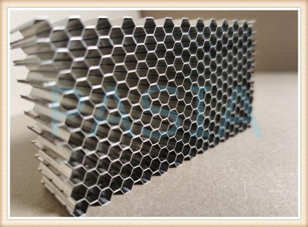 Buy cheap Unperforated 0.08mm Aluminum Honeycomb Core For Marine Ship Building from wholesalers