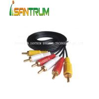 Buy cheap Copper 3RCA to 3 RCA Cable product