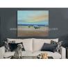 Buy cheap Modern Decorative Boats Oil Painting Ship On The Beach Acrylic And Oil Painting from wholesalers