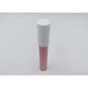 Buy cheap Makeup Beauty Plastic Empty Lipgloss Tubes Rose Color Surface 10ml Small Size from wholesalers