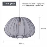 Nordic Creative Chandelier Lantern Modern Balloon globe pendant light(WH-AP-551)