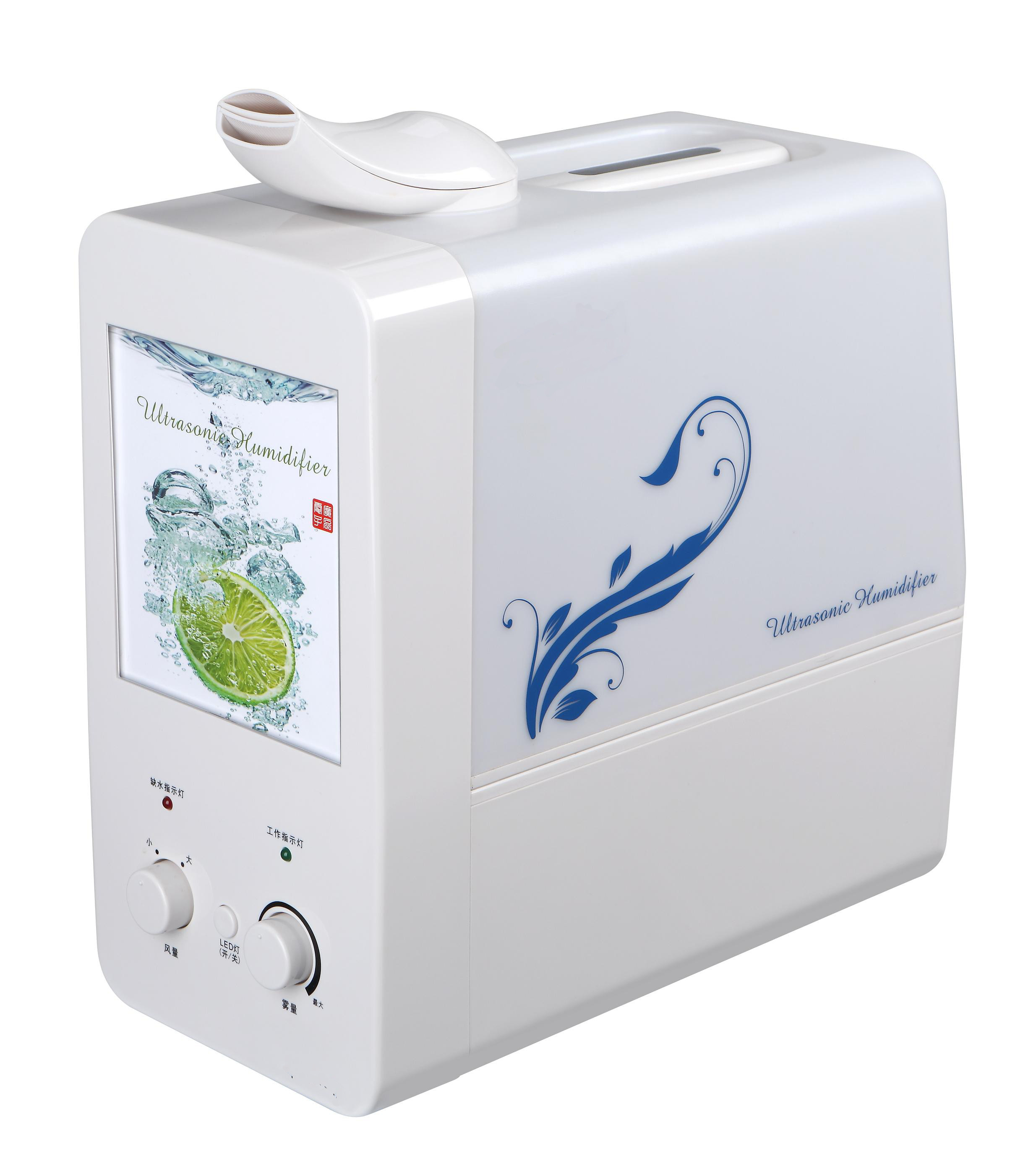 GL2166 Ultrasonic Humidifier Improve Nebulizer Air Compressor With Heat Fog