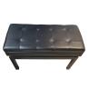 Buy cheap Storage Leather Odm Antique Double Piano Stool Ottoman 86cm Tall from wholesalers