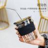 Buy cheap ISO14001 500ML Simple Glass Custom Drinking Cups Mug For Cappuccino Coffee from wholesalers