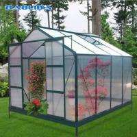 Buy cheap Clear Polycarbonate Sheet Greenhouse Plastic Shed Agricultural Garden Greenhouse product