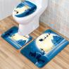 Buy cheap Christmas Three Piece Bathroom Rug Set Toilet Lid Covers 50*80cm from wholesalers