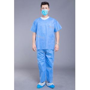 Wholesale Disposable Protective 35g SMS Medical Scrub Suit from china suppliers