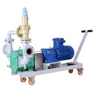 Buy cheap Stainless Steel PTFE Handcart Lobe Pump , Anti Aging Lobe Mobile Diesel Water product