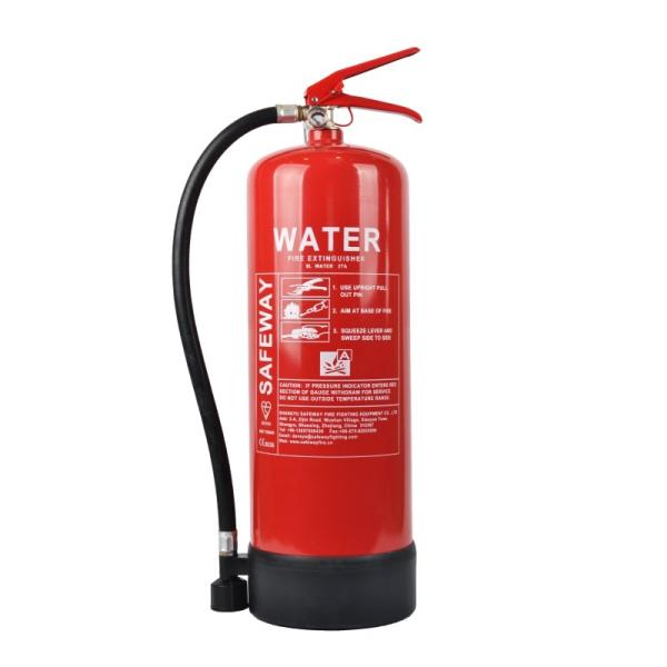Buy cheap Red Backpack Water Mist Fire Extinguisher Foam 9L Steel Keeping Fires Under Control from wholesalers