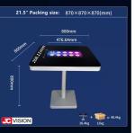 JCVISION 21.5 inch Ordering coffee shop waterproof screen digital game table