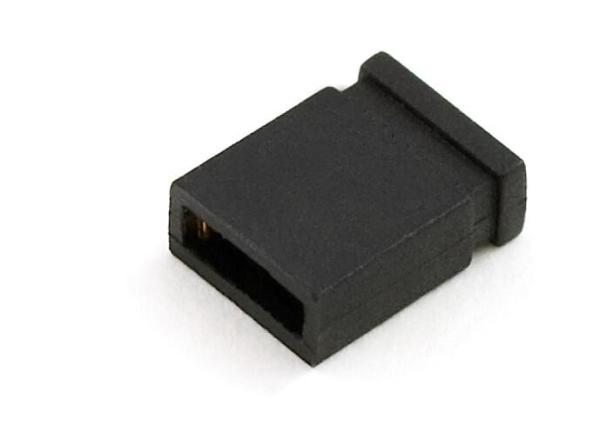 2.54 mm Pitch Mini Jumper Connector 200V AC/DC Rating Current with Brass Contact