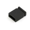 Buy cheap 2.54 mm Pitch Mini Jumper Connector 200V AC/DC Rating Current with Brass Contact Material from wholesalers