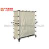 Buy cheap Simple Operation Canvas Lean Trolley / Stainless Steel Storage Trolley from wholesalers