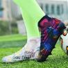 Buy cheap Maugely Canvas Leather Firm Ground Cleats Soccer Shoes 35-45 from wholesalers