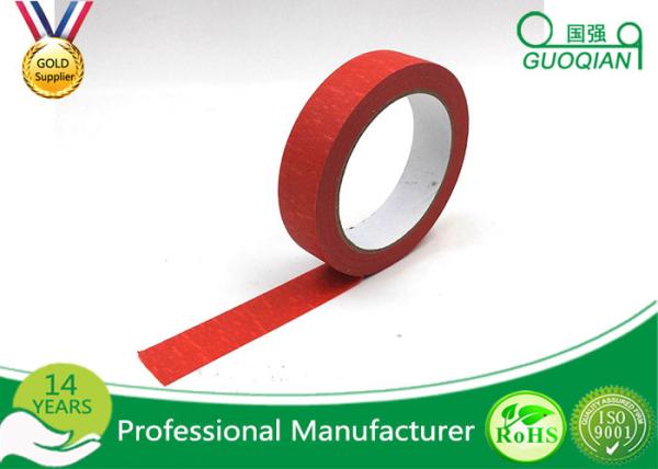 Buy cheap Kids Craft Multi Pack Colored Masking Tape / 140 - 150mic Thickness Red Packing Tape from wholesalers