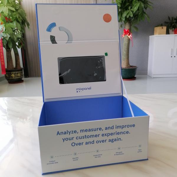 Buy cheap Lcd Screen Gift Video Box Customized 300mAh 1200mAh Battery Capacity from wholesalers