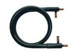 ET R410A R407C Refrigerant Coaxial Coils Heat Exchanger For Heat Pump