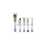 Buy cheap 5Pcs Decorating Brush Set With Purple Slim Handle Art Painting Brush Collection For Food from wholesalers