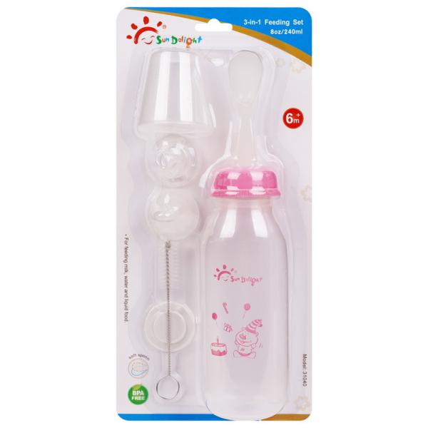 Buy cheap OEM 240ml Polypropylene Baby Bottles Soft Tip Juice Feeder from wholesalers