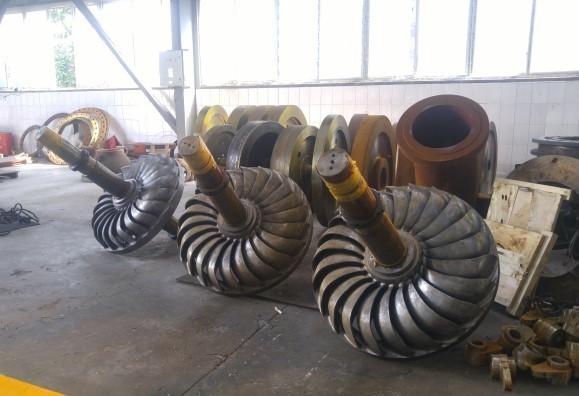 Buy cheap Stainless Steel Turgo Turbine Wheel 0.9m 500kg For High Speed Turbine from wholesalers