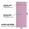 Buy cheap Environmentally Friendly 2mm Travel Size Yoga Mat , Folding Printed Yoga Mat from wholesalers