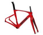 TWITTER OEM Full Carbon Frame Carbon Fiber Bike Frame UV Laser Colorful Decals