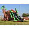 Buy cheap Forest Theme Kids Inflatable Dry Slide Jumping castle Dry Bouncer Commercial from wholesalers