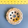 Buy cheap 6 Inch 150mm Rigid Double Row Cup Grinding Wheel 6 Diamond Cup Wheel from wholesalers