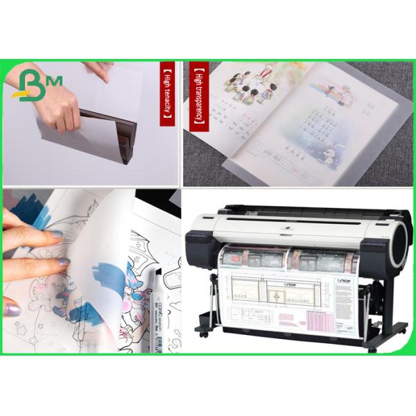 White tracking paper