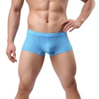 Buy cheap Breathable Mesh Seamless Boxer Briefs Sexy Customized Men'S Boxers Underwear product