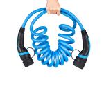 Spiral 7kW Type 2 To Type 2 Charging Cable 32A 250V 1 Phase IEC 62196 Standard