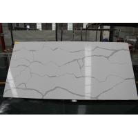 Buy cheap Durable Fire Proof Calacatta Quartz Countertops With Polished Surface Finished product