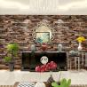 Buy cheap Moisture-Proof PVC Vinyl Brick Stone Wallpaper Vintage Design 3D Brick Wallpaper Adhesive Paper Stickers from wholesalers