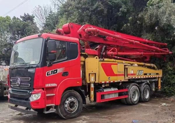 Buy cheap 2021 Sy 43m Concrete Pump Ready Mix Batching Plant Boom Pump Good Original Condition from wholesalers